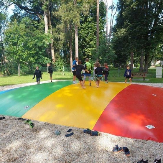 Grass, Outdoors, Park, Outdoor Play Area, Play Area, Tree, Person, Grove, Vegetation, Sycamore