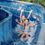 Familien-Erlebnisbad St. Ruprecht/Raab-Logo. Bild enthält, Person, Sliding, Bathing, Child, Female, Girl, Face, Head, Hot Tub, Tub