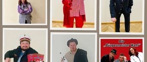 Bild enthält, Coat, Jacket, Blazer, Collage, Blouse, Suit, Person, Portrait, Pants, Woman