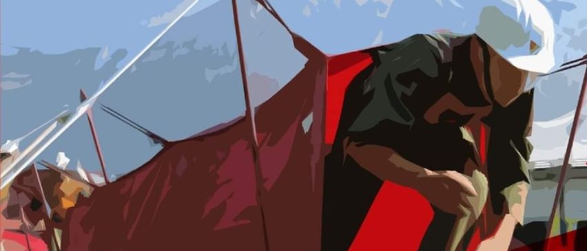 Bild enthält, Advertisement, Poster, Adult, Male, Man, Person, Outdoors