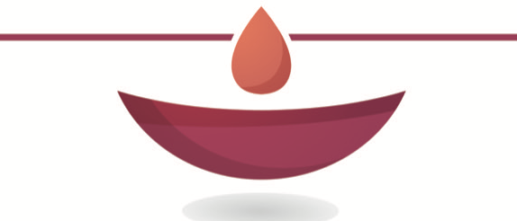 Das Bild zeigt eine rote Kerze mit einem Tropfen Flüssigkeit auf dem Docht, umgeben von einem weißen Rand mit rotem Rand oben und unten. Unter der Kerze steht der Text 'LETZTE HILFE' in schwarz.