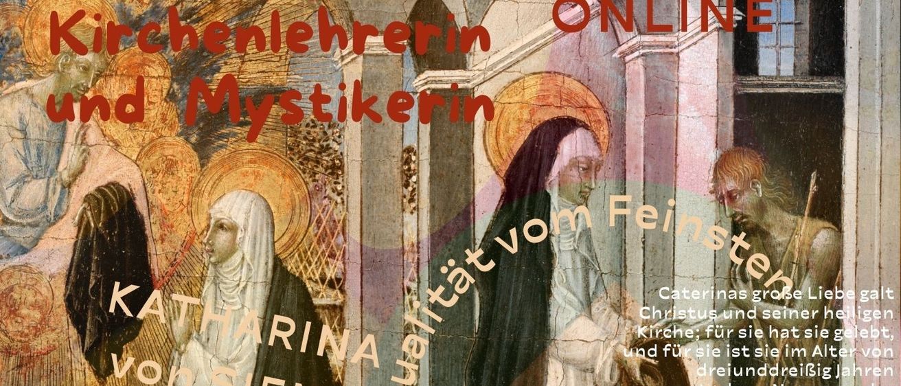 Ein Veranstaltungsplakat zeigt zwei Nonnen, mit spiritueller Spiritualität und einem Datum, 29. April 2026, um 19:20:30. Die Veranstaltung ist von Kleiner Schmidt, einem spirituellen Redner.