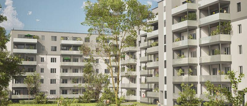 Bild enthält, Architecture, Building, Building Complex, City, High Rise, Urban, Person, Apartment Building