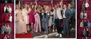 Bild enthält, Collage, Fashion, People, Person, Formal Wear, Suit, Adult, Male, Man, Bride