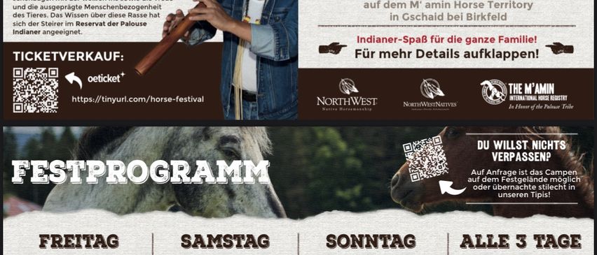 Bild enthält, Advertisement, Poster, Person, Text, Hat, Dog, QR Code, Airplane, Face, Horse