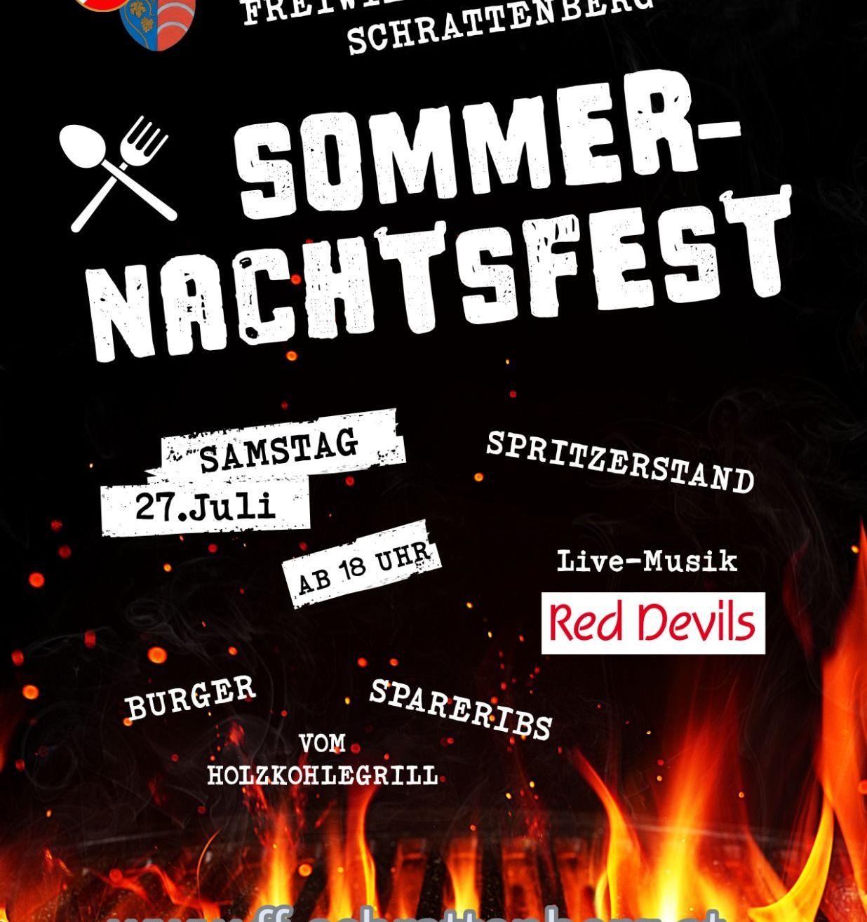 Bild enthält, Advertisement, Poster, Fire, Flame