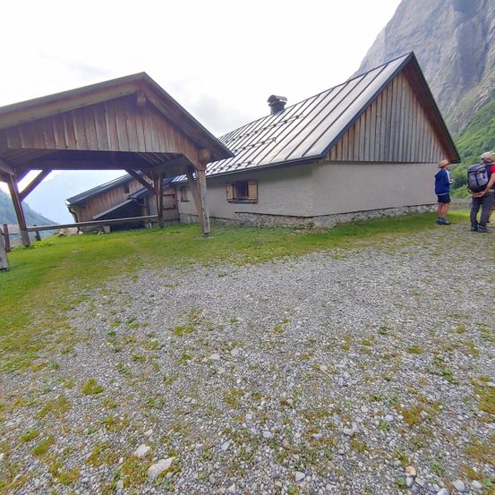 Outdoors, Shelter, Gravel, Road, Countryside, Hut, Nature, Person, Housing, House