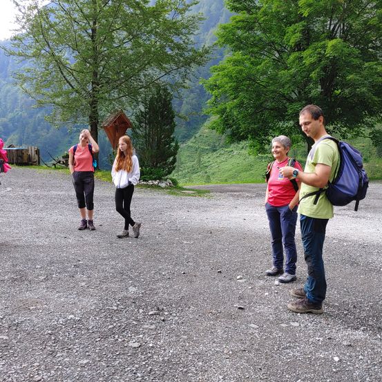 Person, Walking, Gravel, Road, Hiking, Adult, Male, Man, Bag, Tree