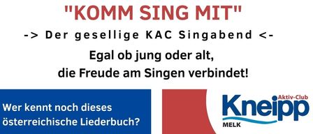 Gehen Sie am 15. April um 19 Uhr zu Wachauhof Melk, um an einem Singevent mit österreichischen Liedern teilzunehmen. Bitte bringen Sie ein Liederbuch mit, falls vorhanden.