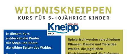 Children discover the wild sides of the forest with Sonja and Beate. Various plants, trees, and animals of the forest are thematically incorporated. Four sessions on Saturday afternoons. Bring suitable shoes and clothes for the forest.