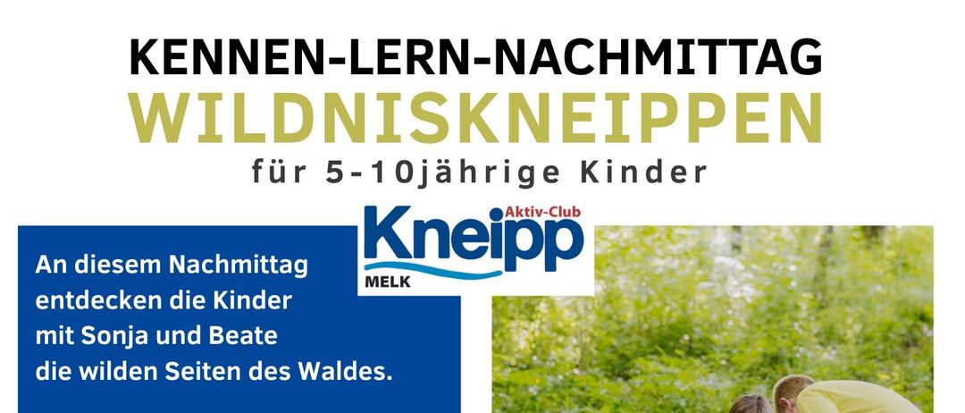 An diesem Nachmittag erkunden Kinder mit Sonja und Beate die wilden Seiten des Waldes. Termin: Samstag, 25. April 14:00-17:00 Uhr. Bitte mitbringen: passende Schuhe und Kleidung für den Wald, Rucksack mit Jause und Getränk.