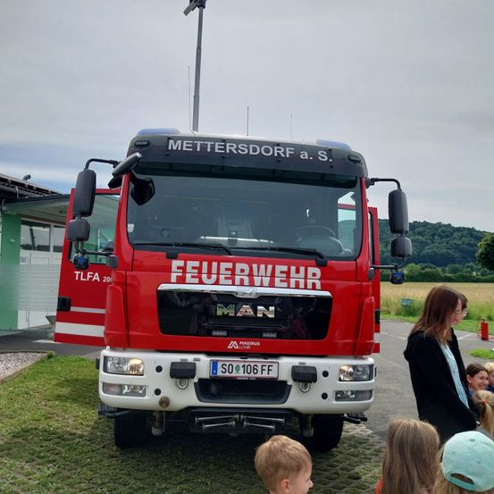 Bild enthält, Bumper, Truck, Adult, Female, Person, Woman, Child, Girl, Boy, Male