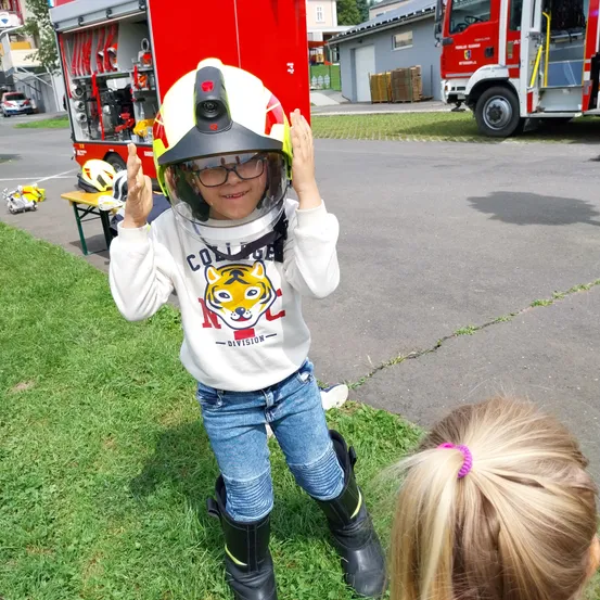 Person, Photography, Portrait, Helmet, Hardhat, Pants, Child, Female, Girl, Boy