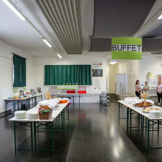 Cafeteria, Indoors, Restaurant, Architecture, Building, Floor, Person, Flooring, Footwear, Shoe