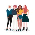 People, Person, Skirt, Adult, Female, Woman, Shoe, Shorts, Pants, Art