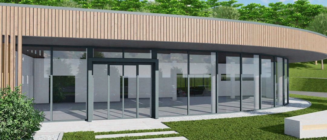 Architecture, Building, Office Building, Grass, Plant, Door, Interior Design, Outdoors, Shelter, School