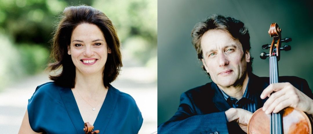 Konzert in Neudorf mit Geigern Bojidara Kouzmanova-Vladar und Axel Kircher. Veranstaltung am 08.08.2025 um 19:30. Ort im Garten der Familie Reichl oder in Gaudeum, Neudorf.