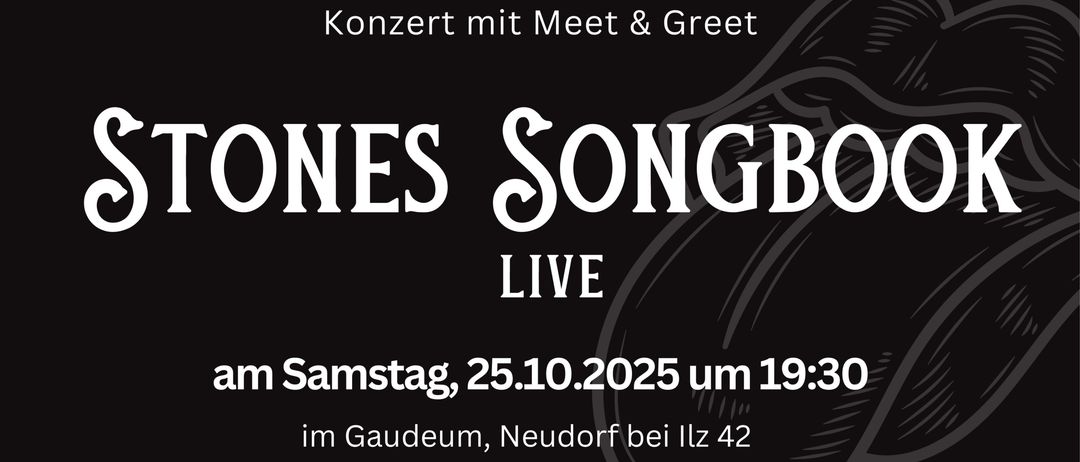 Zwei Musiker, Kurt Keinrath und Florian Trummer, präsentieren 'The Stones Songbook' live im Gaudeum, Neudorf bei Ilz 42, am Samstag, 25.10.2025 um 19:30 Uhr.