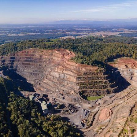 Bild enthält, Plant, Vegetation, Mining, Outdoors, Nature, Land, Tree, Woodland