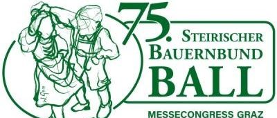Eine Illustration von tanzenden Menschen bei einer Veranstaltung. Es ist der 75. Steirische Bauernbund Ball. Die Veranstaltung findet am Freitag, 13. Februar 2026, im MesseCongress Graz statt. Besuchen Sie Bauernbundball.at für weitere Informationen.