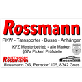 Mietwagen/KFZ-Technik Rossmann-Logo