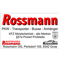 Mietwagen/KFZ-Technik Rossmann-Logo