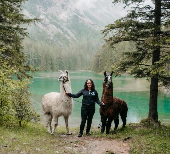 Bild enthält, Vegetation, Tree, Adult, Female, Person, Woman, Portrait, Woodland, Animal, Mammal