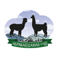 Alpakas, Lamas und Rentiere zum Grünen See-Logo