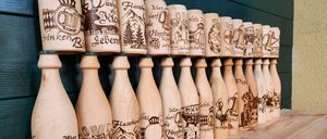 Art, Handicraft, Wood, Can, Tin, Indoors, Interior Design