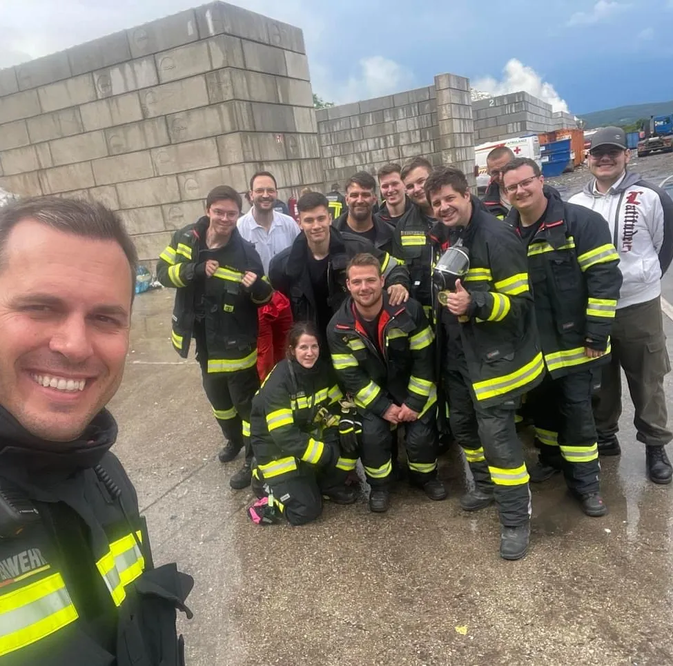 Adult, Male, Man, Person, Female, Woman, Face, Fireman, Coat, Jacket