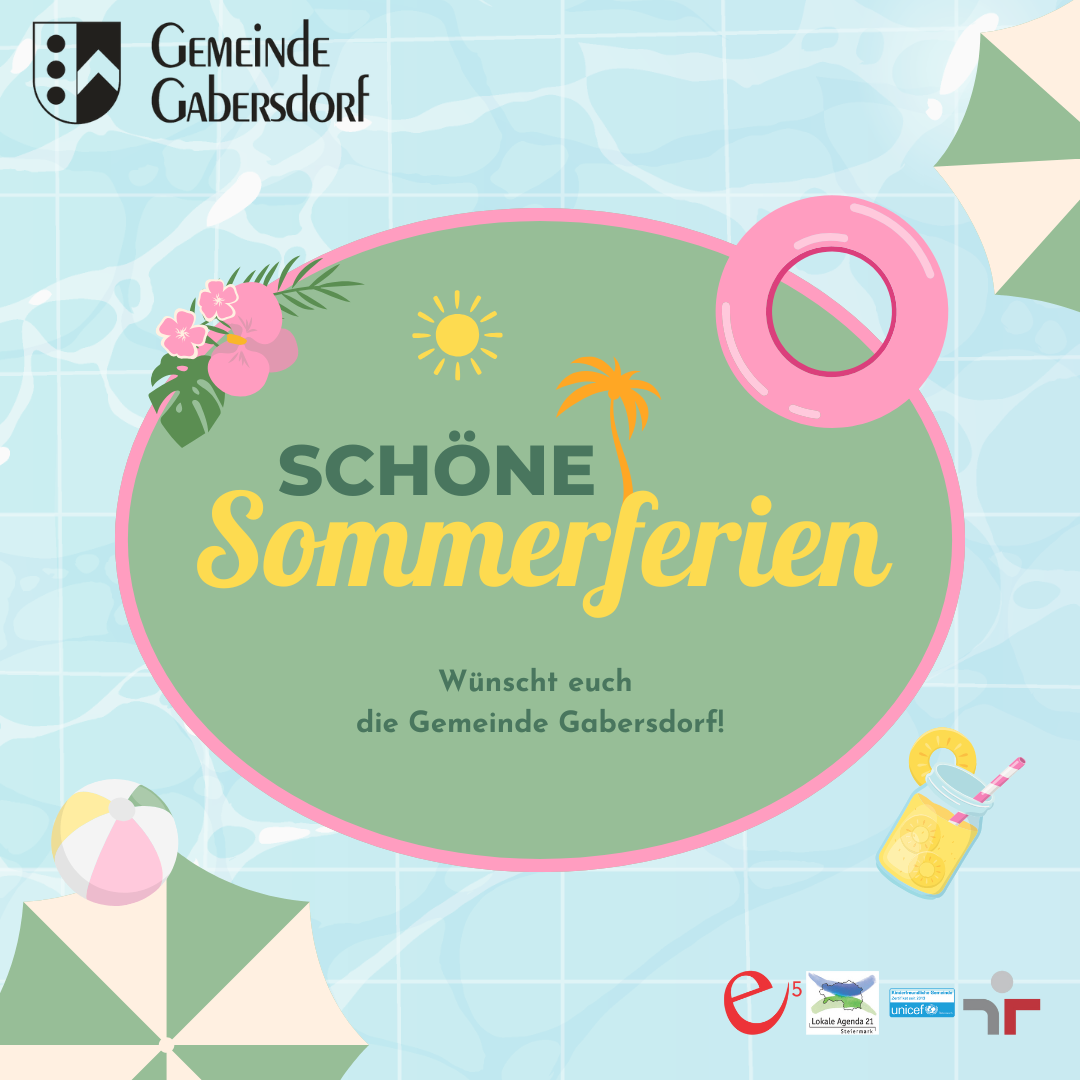 BlauundGrnIllustrativSommerferienInstagramPost