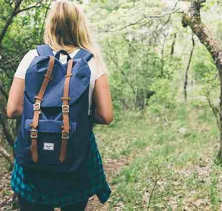 Bild enthält, Bag, Adventure, Hiking, Nature, Outdoors, Person, Backpack, Backpacking, Walking