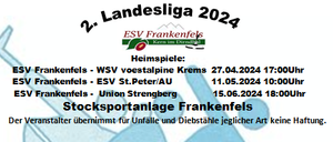 2.Landesliga2024HeimspieleESVFrankenfels