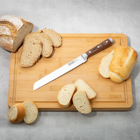 Bild enthält, Blade, Knife, Weapon, Bread, Food, Chopping Board