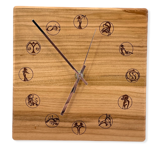 Bild enthält, Clock, Analog Clock, Wall Clock, Person, Blade, Dagger, Knife, Weapon