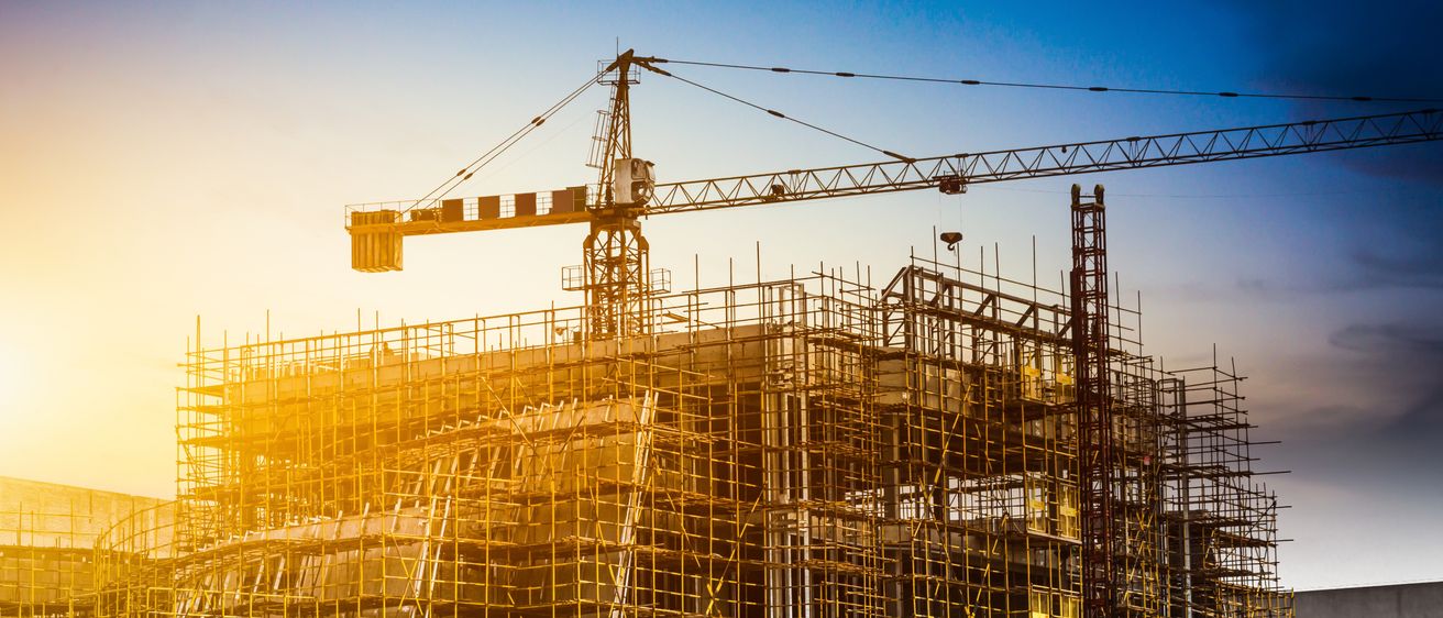 Bild enthält, Construction, Construction Crane, Architecture, Building