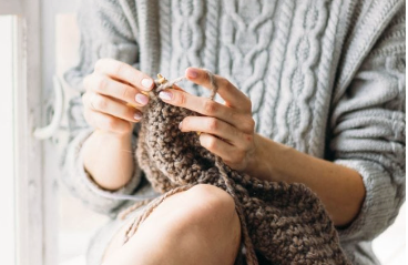 Bild enthält, Knitting, Person, Baby