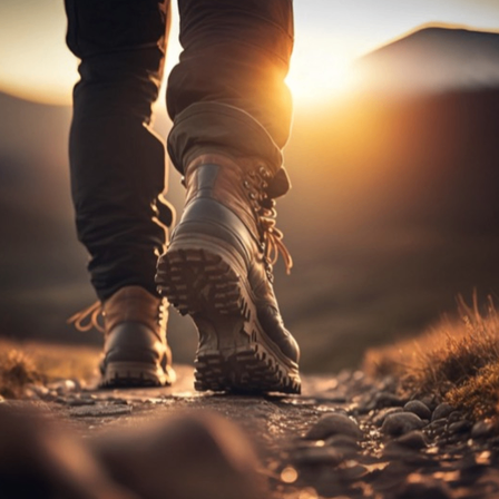 Bild enthält, Person, Walking, Clothing, Footwear, Shoe, Sneaker, Outdoors, Nature