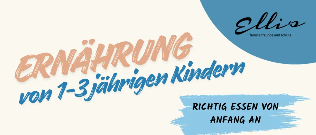 Ein Plakat für einen Workshop über gesunde Ernährung für Kinder im Alter von 1-3 Jahren. Das Plakat zeigt zwei kleine Mädchen, die Sandwiches essen, und enthält Details zum Workshop, wie Datum, Uhrzeit und Ort.