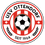 Das Logo von USV Ottendorf zeigt einen Fußball in der Mitte, umgeben von einem roten Kreis mit weißen Streifen und Lorbeerblättern. Der Text lautet 'USV OTTENDORF' und 'SEIT 1964'.