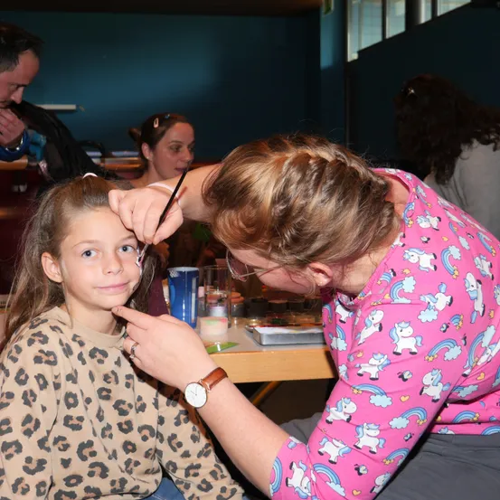 Restaurant, Cafeteria, Child, Female, Girl, Person, Adult, Woman, Male, Man