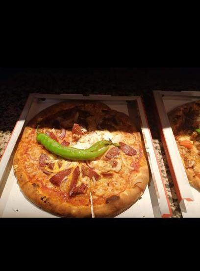 Bild enthält, Food, Pizza