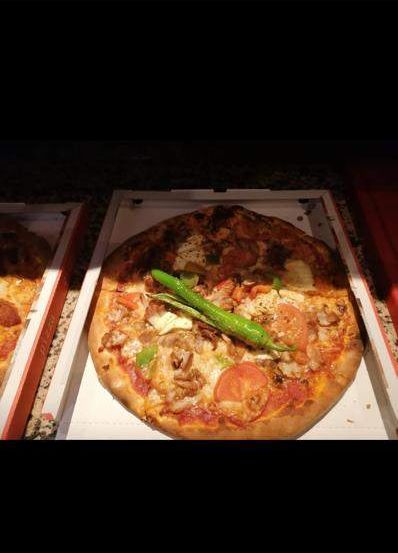 Bild enthält, Food, Pizza