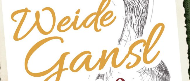 Plakat für die Veranstaltung Raxalpenhof-Zuhause am Land mit einer Gans und Angaben für November 7-9, 2025. Ort: Preinrotte 9, Prein a.d. Rax. Reservierung: 02665 526. Webseite: events.raxalpe.com.