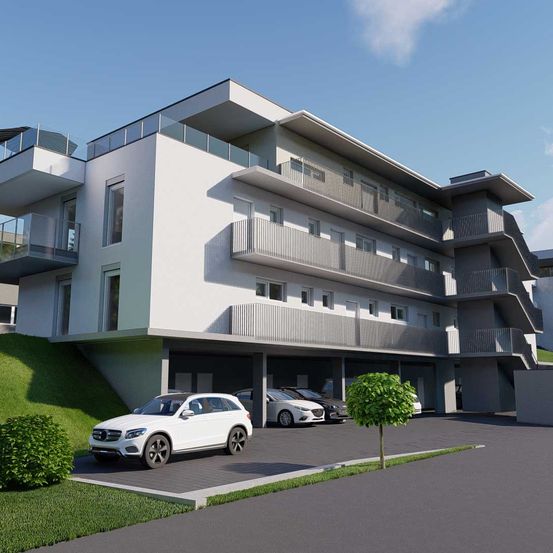 Bild enthält, City, Building, Condo, Housing, Villa, Urban, Car, Grass, Apartment Building, Wheel