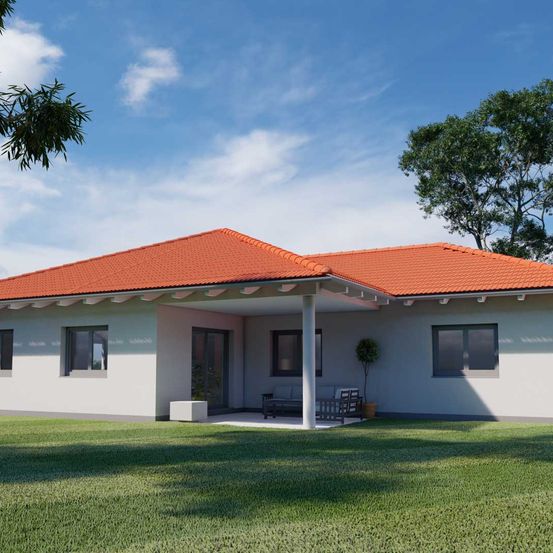 Bild enthält, Grass, Plant, House, Housing, Villa, Lawn, Shelter, Tree, Portico, Cottage