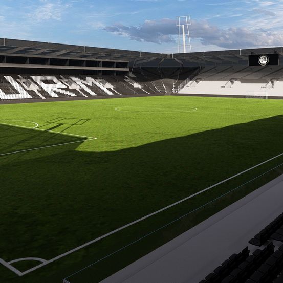 Bild enthält, Field, Bridge, Football, Sport