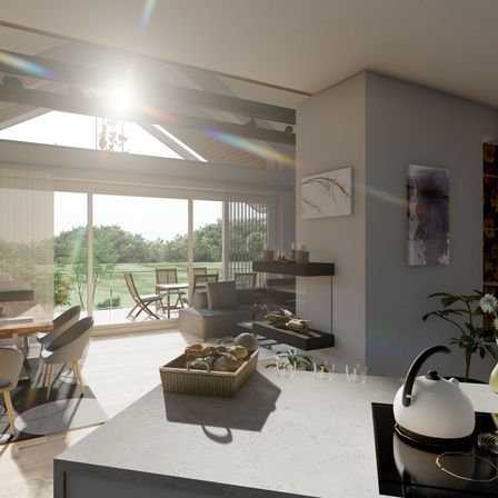 Bild enthält, Furniture, Living Room, Table, Dining Room, Dining Table, Interior Design, Coffee Table, Home Decor, Chair, Flooring