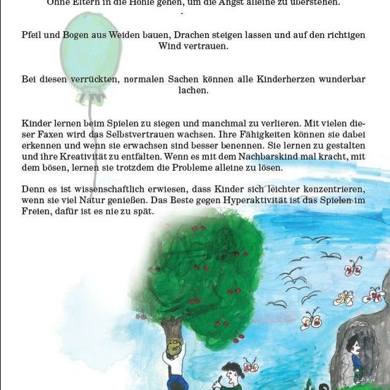 Bild enthält, Advertisement, Poster, Tree, Book, Publication, Person, Grass, Balloon, Face, Text