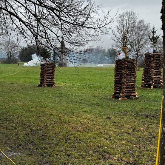 Bild enthält, Grass, Nature, Outdoors, Park, Tree, Lawn, Field, Grassland, Smoke, Vegetation